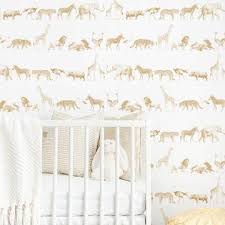 Consider choosing a woodland motif. Modern Nursery Wallpaper Wallpapers For Baby Room By Livettes