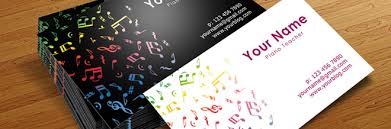 Besides good quality brands, you'll also find plenty of discounts when you shop for band business card during big sales. 20 Fantastic Business Cards For Musicians Naldz Graphics