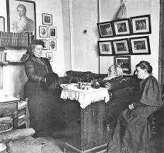 5. Alexandra Corsini (left) visiting Leo Tolstoy and his wife, 1909.... |  Download Scientific Diagram