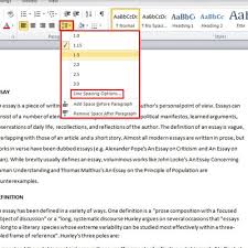 Step 1 − select the paragraph or paragraphs for which you want to define spacing. How To Change The Line Spacing In Microsoft Word 2010 Howtech