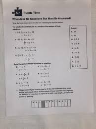 Maybe you would like to learn more about one of these? 5 1 Puzzle Time What Asks No Questions But Must Be Chegg Com