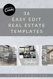 36 Real Estate Instagram Templates That Get You Results Etsy In 2020 Real Estate Templates Real Estate Marketing Design Real Estate Marketing