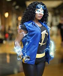 Title blood red leather sparring gloves. Cosplay In America Static Shock Has Always Been On My Cosplay List