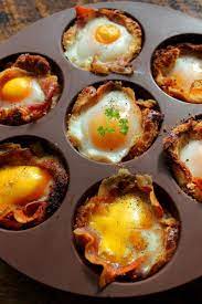 15 Delicious Low Carb Breakfast Recipes Bacon Egg Cups Recipe Low Carb Breakfast Recipes Recipes