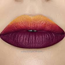 Black And Red Lipstick Ombre By Permiasorella Ombrelips Sunsetmakeup Lipmodel Lipstick Liquidlipstick Ombre Lip Art Red Lipsticks Liquid Lipstick