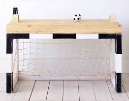Three Brothers In Spain Reinvent The Nursery Remodelista Soccer Bedroom Decor Sports Themed Room Soccer Room