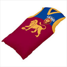 Courtney hodder of the brisbane lions wins goal of the year during the 2021 aflw w awards at the gabba on april 20, 2021 in brisbane, australia. Buy Afl Cushion Guernsey Brisbane Lions Homewares Sanity