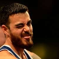 Retired U.S. Air Force Staff Sgt. Daniel Crane, left,