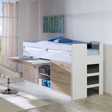Halbhochbett Giselja Mit Stauraum Loft Betten Betten Fur Kleine Raume Hochbett Madchen
