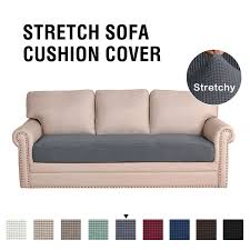 Sofa covers generally come in two designs: Stretch Sofa Seat Cushion Cover Seat Cover For Couch Slip Cover For Sofa Cushion Buy Sofa Covers 655646925295