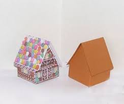 Gingerbread House Pop Up Card Tutorial Gingerbread House Template Card Tutorial Pop Up Cards