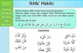 Ikhfa Hakiki Quran Verses Quran Learn Islam