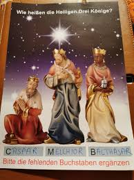 Später waren sie in mailand untergebracht, um im 12. Preisausschreiben Vom Schmachtendorfer Nikolausmarkt Wie Heissen Die Heiligen Drei Konige Oberhausen