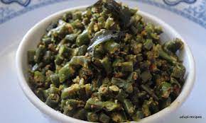 Long Beans Recipe Long Beans Palya Long Beans Stir Fry Recipe Udupi Recipes Recipe Bean Recipes Indian Food Recipes Vegetarian Recipes