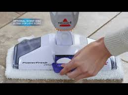 Bissell Powerfresh 2 In 1 Steam Mop 2814 Review Powerfresh Deluxe Demonstration Video Youtube