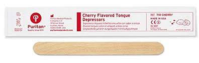 Plastic tongue depressor animal shaped with bright colour.each tongue depressor is individually pack. Amazon Com Puritan Medical 5 5 Cherry Flavored Junior Wood Tongue Depressor 710 Cherry Case Of 50 Industrial Scientific