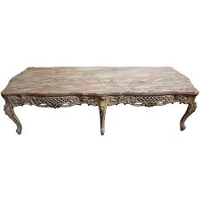 Vintage Pink Marble Top Coffee Table Liked On Polyvore Featuring Home Furniture Tables Accent Tables Coffee Table Marble Top Coffee Table Pink Furniture