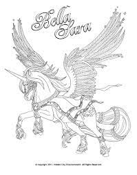 galerie photos coloriages bella sara horse coloring pages books coloriage licorne lourde
