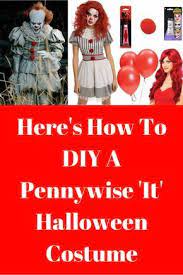 Here S How To Diy A Pennywise It Halloween Costume Pennywise Halloween Costume Clown Halloween Costumes Halloween Clown