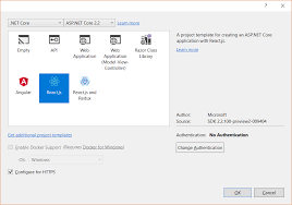 React applications by default when you build out for production gives you github pages as a great deployment option. Create A React App With Visual Studio 2017 And Asp Net Core 2 2