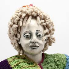 Sold at Auction: MaryLou Higgins, MaryLou Higgins (NC, 1926-2012), A  Sculpture and Plaque