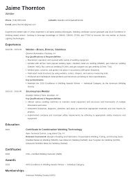 Welder Resume Example Template Minimo Resume Examples Job Resume Examples Job Description Template