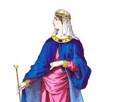 Image of Carolingian elite lifestyle medieval noble dress