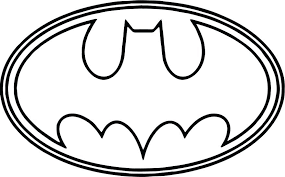 Free batman logo coloring pages to print for kids. Batman Outline Batman Logo Coloring Page Outline Jpg Clipartix