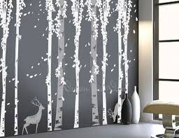 Birch Tree Vinyl Wall Decal Tree Decal Wall Decals Nature Wall Decals Vinyl Wall Decal Nature Wall Decal Birch Tree With Deer Nursery Wall Stickers Dk120 In 2020 Nursery Wall Stickers Nursery Wall Decals Tree Decals