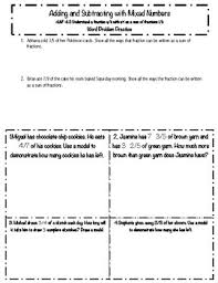 Perform various mathematical operations to solve the umpteen number of word problems based on like and unlike fractions, proper and improper fractions, and mixed numbers. Add Subtract Fractions Mixed Numbers Whole Numbers Word Problem Worksheet