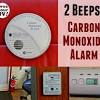 It sometimes beeps when the power goes out and comes back on (but my clocks my kidde carbon monoxide alarm is beeping about every 15 to 20 seconds. 1