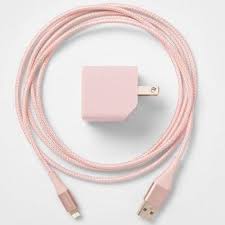 Heyday 2 Port Wall Charger 15w Usb C 5w Usb A With 6 Lightning To Usb A Cable Wall Charger Apple Charger Charger