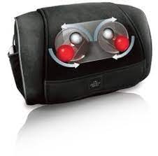 Amazon Com The Sharper Image Msg P110 Neck Back And Shoulders Shiatsu Massager Pillow Black Health Personal Care Shiatsu Neck Massage Muscles Of The Neck