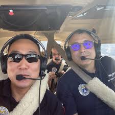 Lt. Col. Robin Kim of our California Wing's Clover Field Composite Squadron  is a flight instructor with more than 1,000 hours of flight time in Civil  Air Patrol aircraft. Kim is also
