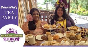 An assortment of traditional english teatime sandwiches. Cordelia S Tea Party At Mrs Knott S Chicken Dinner Restaurant Youtube
