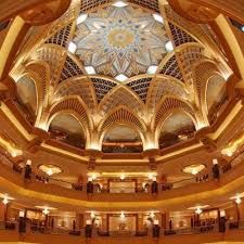 Emirates Palace Ceiling Abu Dhabi Palace Hotel Sultan Palace