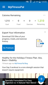Anyone have a working apk for myfitnesspal premium? Myfitnesspal 21 6 3 Apk Download
