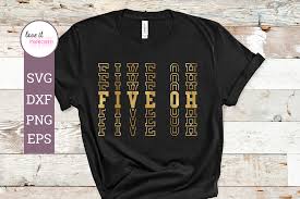►svg can be used with: Five Oh 50th Birthday Design Graphic By Love It Mirrored Creative Fabrica