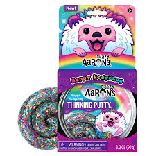 Crazy Aarons Happy Hedgehog Thinking Putty