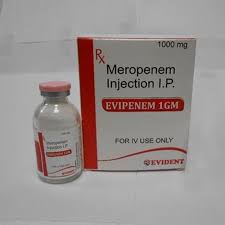 Meronem iv injection 1gm belongs to a class of drugs known as 'antibiotics', primarily used to treat severe bacterial infections. Evipenem 1 Gm Meropenem Injection Ip For Iv Rs 135 Vial Evident Healthcare Division Of Ess Pee Enterprises Id 21848930591