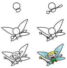 How To Draw Fairies Fairy Drawings Fairy Wings Drawing Drawing Lessons