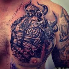 A look through artist steve soto's sketchbooks. Viking Tattoo On Chest By Steve Soto