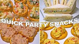 Quick And Easy Party Snacks Fatima Fernandes Party Snacks Recipe Party Snacks Easy Kids Snack Food Party Snack Food
