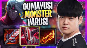 GUMAYUSI IS A MONSTER WITH VARUS! - T1 Gumayusi Plays Varus ADC vs  Aphelios! | Season 2023 - YouTube