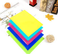 Translucent 0.2 mm Thickness L Shaped A4 Rich Color Heavy PP File Folder  Pocket