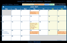 You can use our free printable june 2021 calendars for your home, office, desk or planner and they are free to download for personal use. Print Friendly June 2021 Germany Calendar For Printing