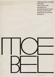 Yves Jose Zimmerman Moebel 1957 Typography Design Graphic Design Design
