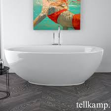 Duschabtrennung für badewanne mit befestigungsschiene. Tellkamp Neon Freistehende Oval Badewanne 185 Cm 0100 089 A Cr Badexo De