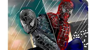When drawing the other four lines, make them smaller and draw them on the sides of his eyes. Spiderman Drawing Gallery And How To Draw Videos