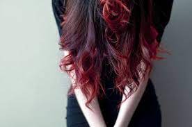 Auburn hair with hints of mahogany and auburn tones is the perfect fall vibe! Pin By Kelly Davis On Hair Hair Styles Red Dip Dye Hair Shades Of Red Hair
